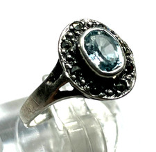 Antik 925 Silber Ring