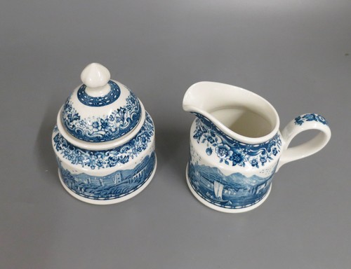 Zuckerdose und milchkännchen - zuckerdose,
