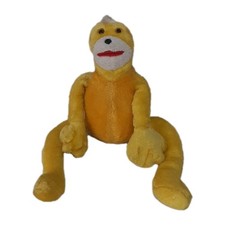Flat Eric Stofftier Figur Simba 90er Jahre Gelb Techno Headbanging Oizo Werbung