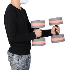 Schwimmende Fitness Hantel Wassergymnastik EVA Schaumgriff Trainingsgerät