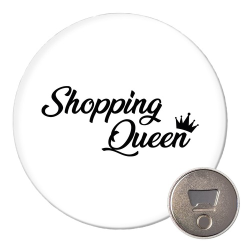 Magnet shopping queen - magnet,