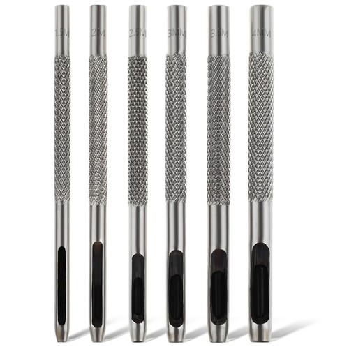 Locheisen set 5mm - set,, /2