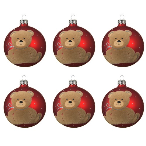 Glaskugeln weihnachtsmotive - 6,