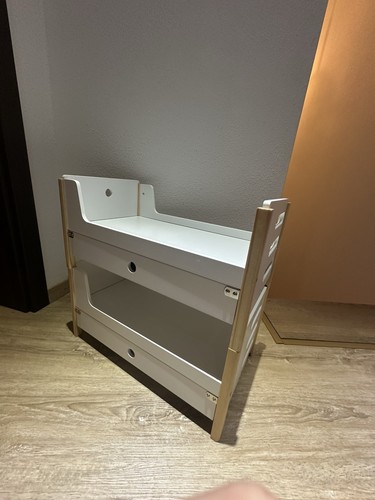 Puppenbett holz gitterbett - puppenbett,