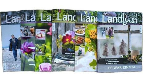 Zeitschrift landlust - 6x,