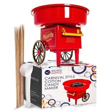 Rote elektrische tragbare Zuckerwatte Zuckerwatte Maschine Zuhause Party Hochzeit