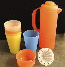 Saftkrug-Becher-Teller-Set, Camping