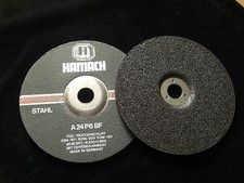 HAMACH 1 Stahl-Scheibe für Trockenschliff 180x8mm / A24P6BF /DSA 971