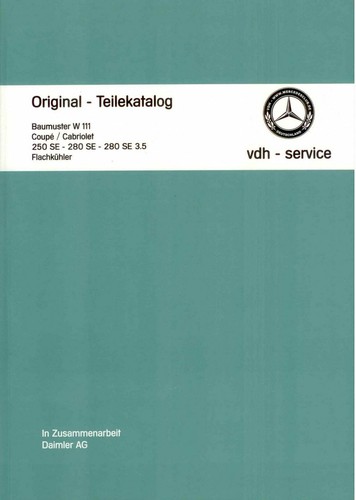 Mercedes benz teilekatalog - mercedes,