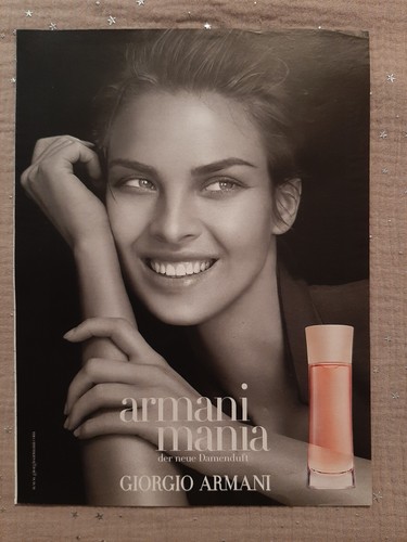 Werbepapier parfum armani - g.,