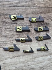 Hausnummer Metallzahlen Metall