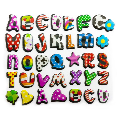 Buchstaben sticker alphabet - sticker,