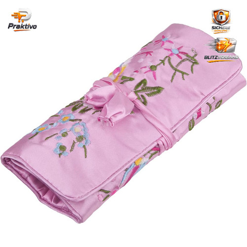 Schmuckrolle stickerei blumen - schmuckrolle,