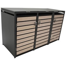 Mülltonnenbox 3-er
