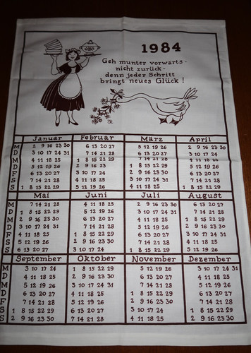 Halbleinen kalender - halbleinen,