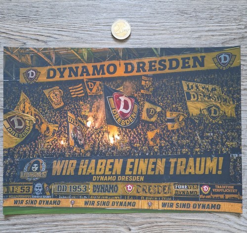 Aufkleber dynamo dresden - a4, sg
