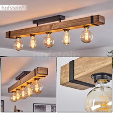 Flur Leuchte Decken Lampe Holz