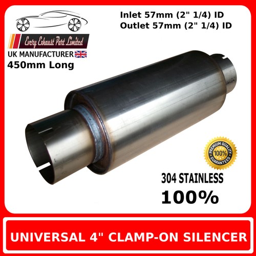 2 25 57mm auspuff - 14", 4"