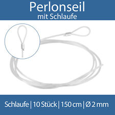 10 Perlonseile mit Schlaufe |