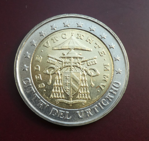 Euro vatikan 2005 - euro,
