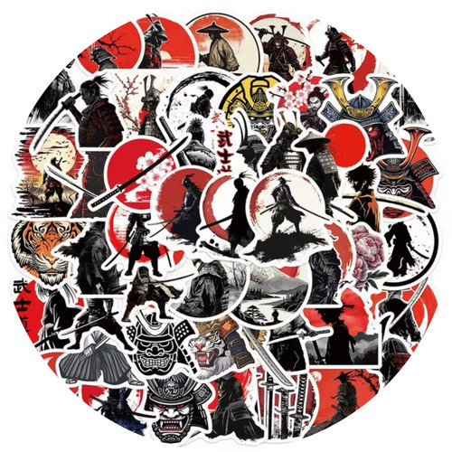 50x samurai sticker - 50x,
