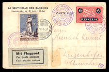 Schweiz 183 karte - 183, mit