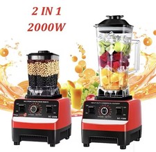 Standmixer 2000 W Ice Crusher Stand Mixer Blender Smoothie Maker Universal Mixer
