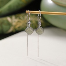 N02 Ohrringe quadratische