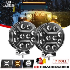 2x LED Fernscheinwerfer Mit