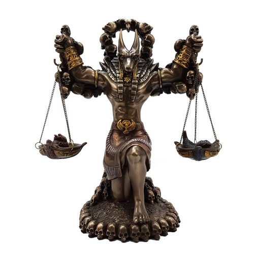 Anubis bronziert fantasy art - bronziert,