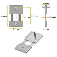 Pendelfeder für standuhren - pendelfeder,