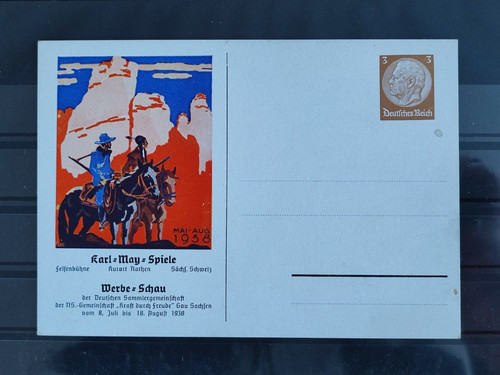 Briefmarken postkarte karl - briefmarken, dr