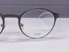Nine Brille Herren Damen Rund grau Titan Japan Panto Dänemark NP:438€