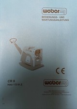 Weber CR8 Rüttelplatte