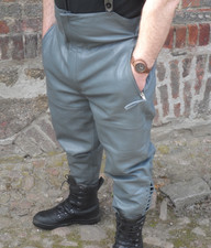 Weiche graue motorradhose - graue,