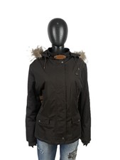 Piero Guidi Lineabold Jacke Ledereinsätze Coyote Fell Damen XL