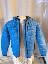 Ladies Padded Jacke Blau, Gr