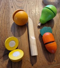 Obst Gemüse Holzspielzeug zum