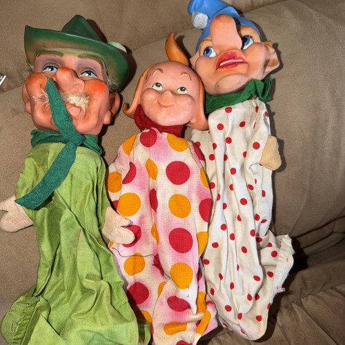 Originale vintage handpuppen - 3,