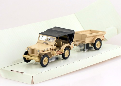 Jeep willys mit anhänger - jeep,