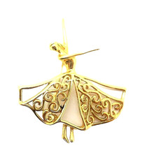 Trifari wunderschöne Brosche