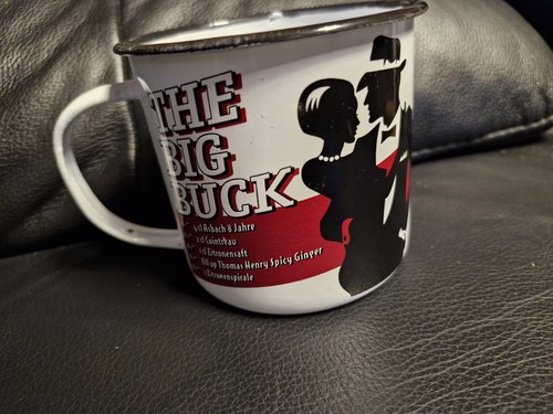 Asbach uralt blech tasse - asbach,
