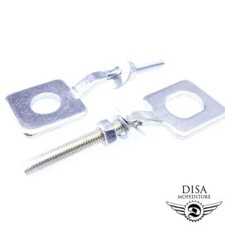 Kettenspanner Set Oval Rund passend für, Zündapp GTS CX KS C 50 Hai Mofa Moped