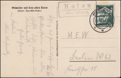 Landpost kalau über meseritz - über,