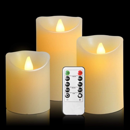 Flammenlose led dekokerzen - led-dekokerzen, aus