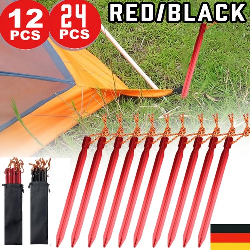 12x zelt heringe aus - alu,