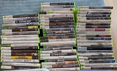 über xbox spiele sammlung - spiele,
