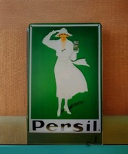 Blech- Metallschild- "PERSIL"