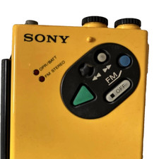 Sony WM-F5 Sports Walkman Gelb
