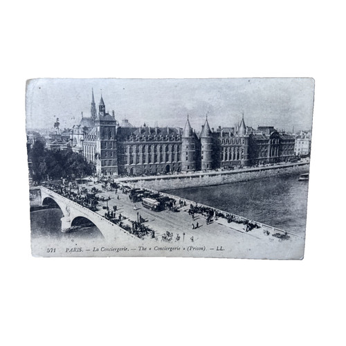Ansichtskarte postkarte paris - postkarte,